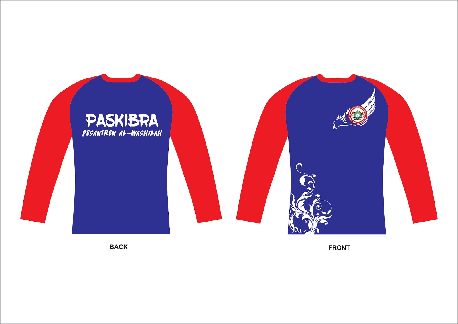 Desain Kaos Paskibra Ponpes Al Washilah Murs Creative DG