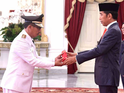 Nathaniel Orno Resmi Pimpin Maluku Periode 2019-2024