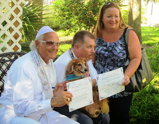 Peggy Adams Animal Rescue League, Blessing of the Animals, Adopt a dog West Palm Beach, Father Frank and Rabbi Frank