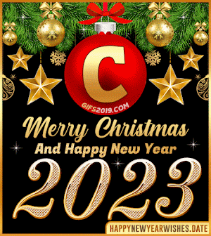 【414】Names with Happy New Year gif 2023 that starts with the letter C