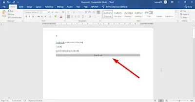 2 Cara Menghapus Page Break di Word Dengan Mudah