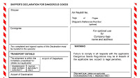 Iata Dangerous Goods Form