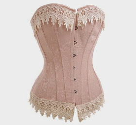 Imágenes de Corsets de Color Rosa para Imprimir Gratis.