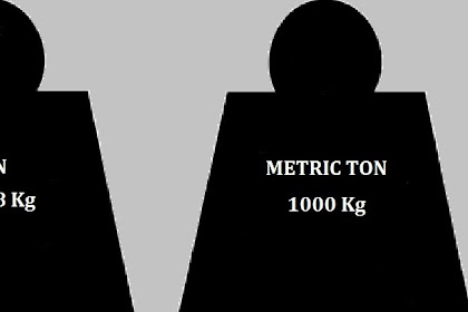 Perbedaan Ton dan Metric Ton Pada Satuan Berat