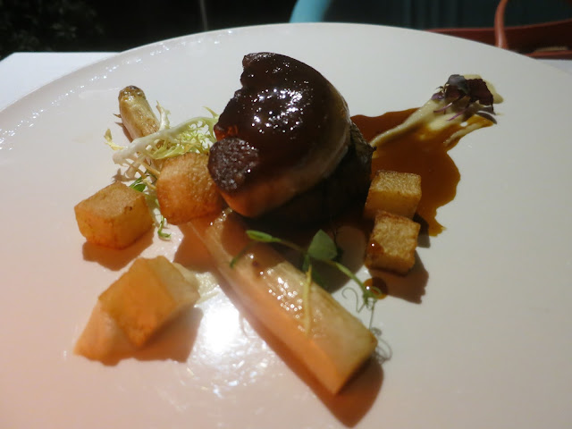 Beef Tenderloin with Foie Gras, Marsala and White Asparagus 