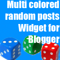 Multi colored random posts Widget for Blogger Multi colored random posts Widget for Blogger