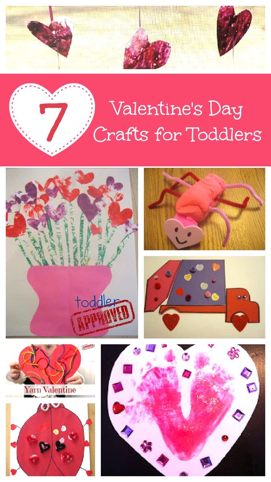 Toddler Approved!: 7 Valentine's Day Crafts for Toddlers