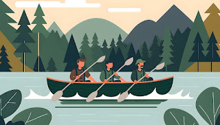 Sumber gambar : https://pixabay.com/illustrations/teamwork-rowing-crew-river-boat-7804129/