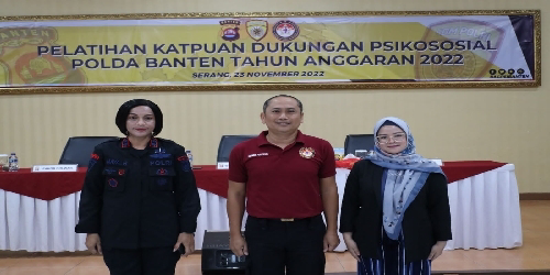 Biro SDM Polda Banten Gelar Pelatihan Peningkatan Kemampuan Dukungan Psikososial dan Peer Counseling Tahun 2022