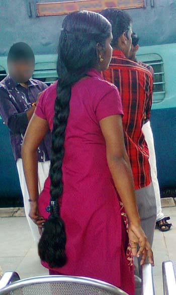 Kerala Long hair girls photos: Traditional kerala hair 