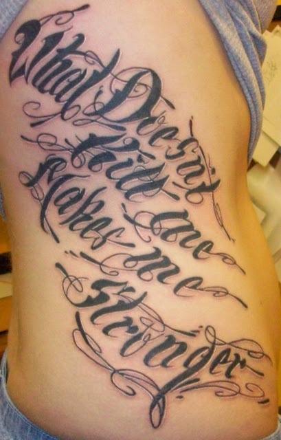 Tattoo Lettering