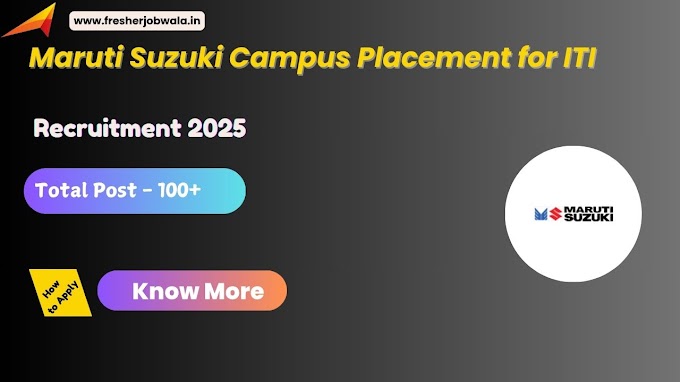 Maruti Suzuki Campus Placement 2025