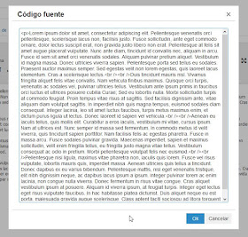 Introducir código HTML en un Artículo de Joomla