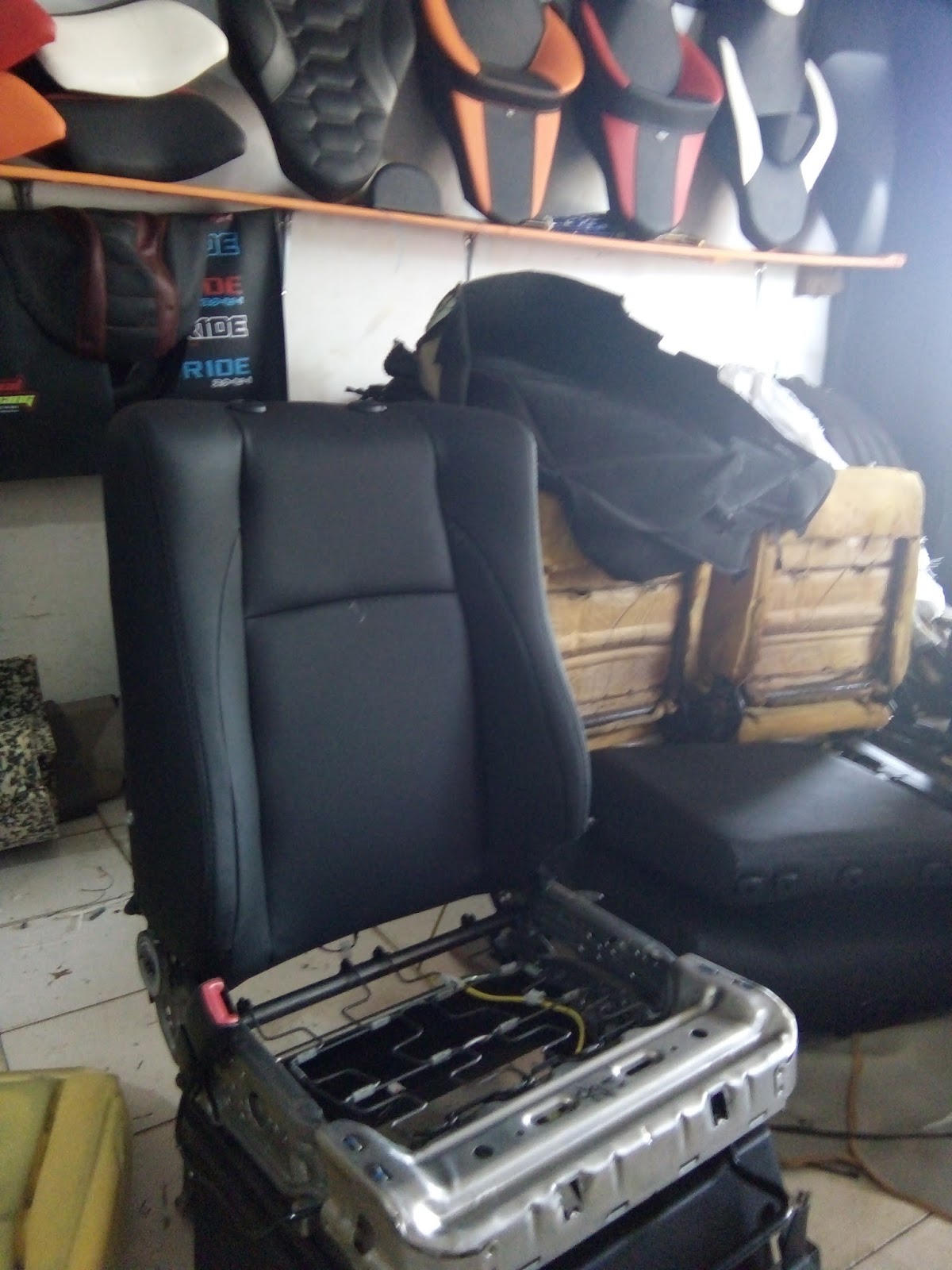 ALVARO JOK MOBIL INTERIOR CAR LEATHER SEAT VARIASI JOK DAN PLAFON