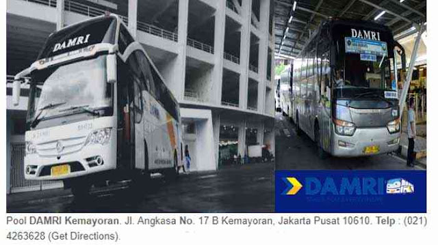 Jadwal Damri Kemayoran ke Jogja, Rute & Harga Tiketnya