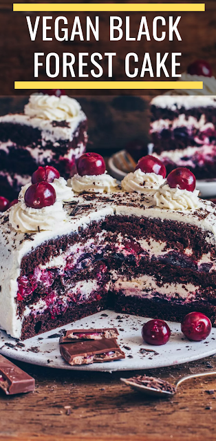 Vegan Black Forest Cake Recipe