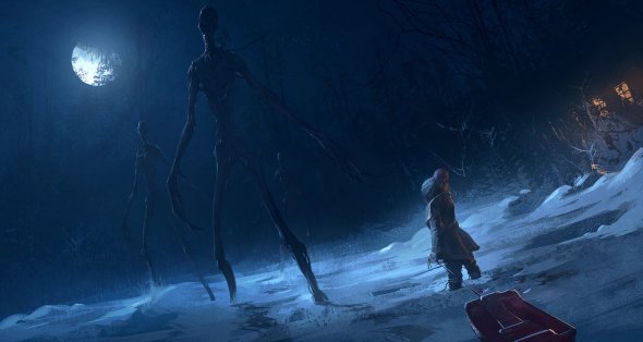 Joakim Ericsson artstation arte ilustrações ficção científica terror sombrio