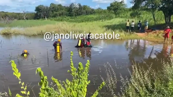 Bombeiros encontram corpo de jovem vítima de afogamento na zona rural de Brejo do Cruz