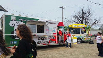 Papa Nick's Calzone and Shaved Ice