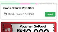 Kode Promo Gojek Terbaru