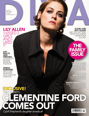 L Word star Clementine Ford comes out exclusively in the new issue of DIVA