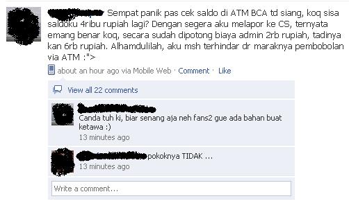 Gambar Lucu Status di Facebook