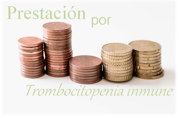 Prestación por trombocitopenia inmune