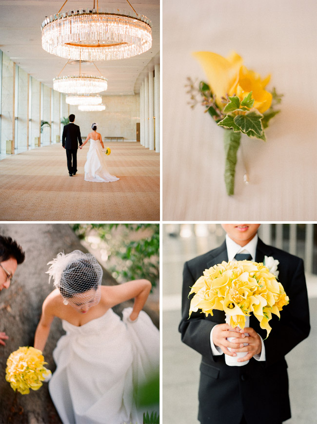 yellow bouquet