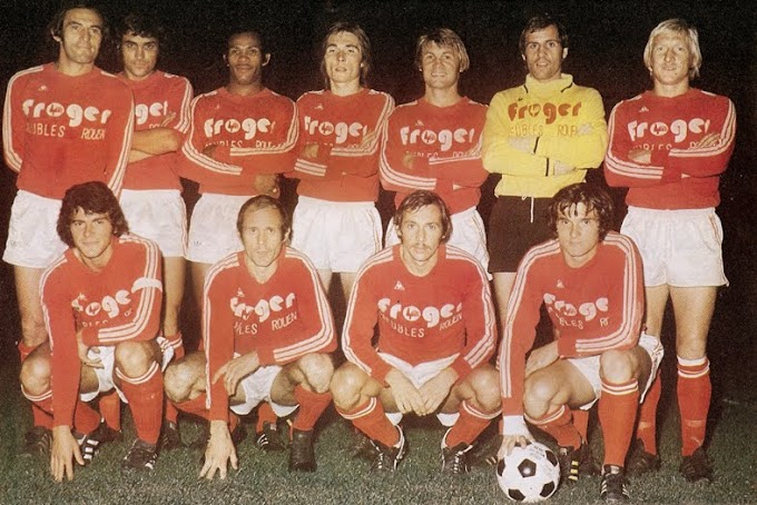 F.C ROUEN 1975-76.