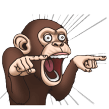 Emoticon Lucu Gambar Monyet PNG