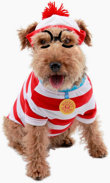 Where's Waldo Woof Pet Costume