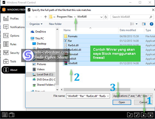 Windows Firewall Control