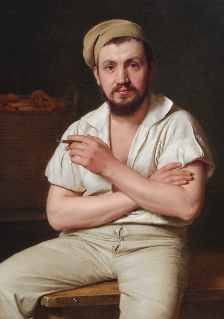 Portrait of P. Ryder, Son of the Artist's Cousin by Christen Købke