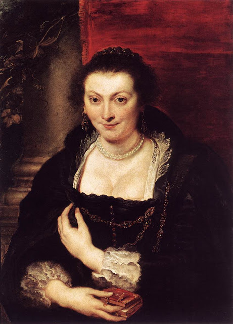 Portrait of Isabella Brant1626, Peter Paul Rubens, Baroque portrait