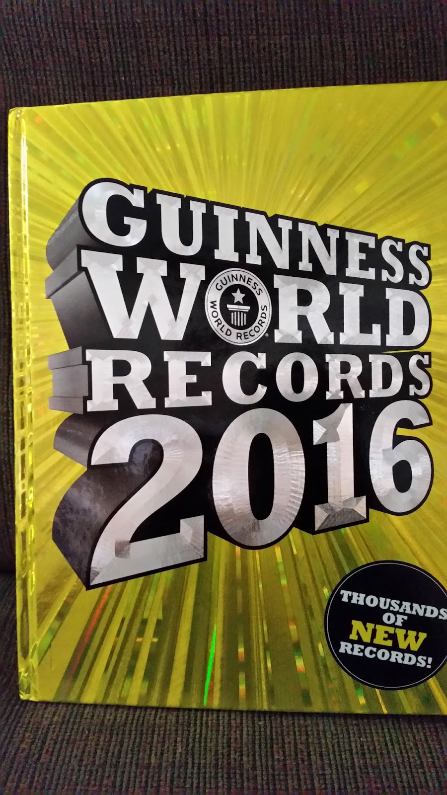 2016 Guinness World Records Book and Guiness World Records ...