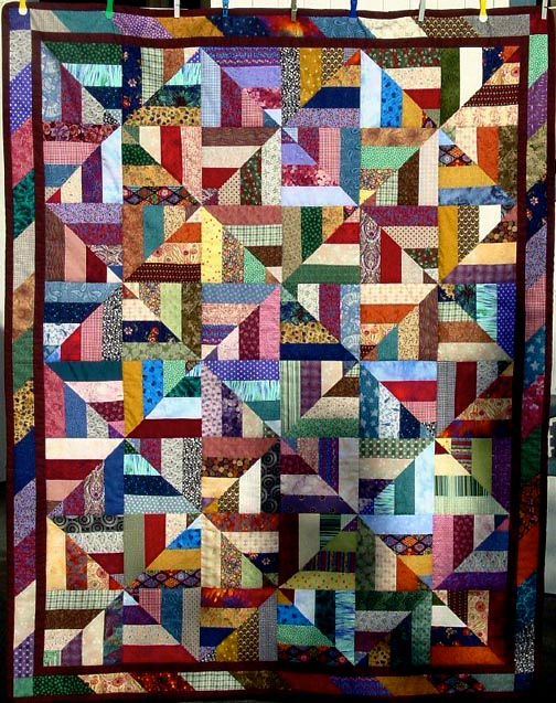 Creative ideas for you: Twenty-Six Free Scrappy Quilt Patterns