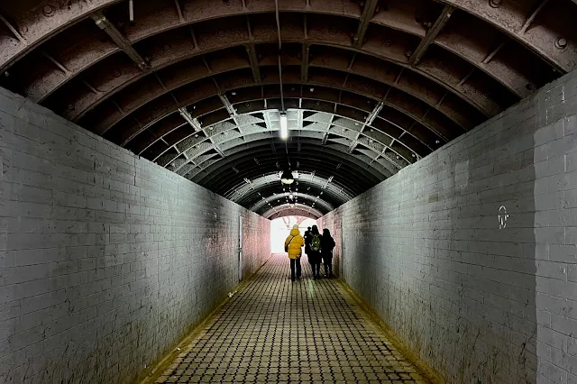 проспект Мира, тоннель – проход под путями МЦК