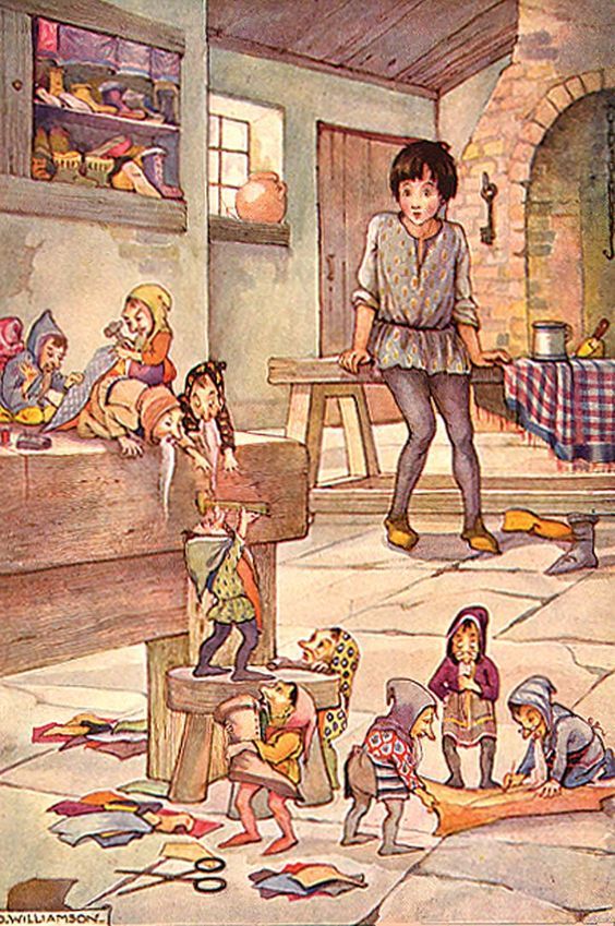 The Shoemaker and the Elves (A German Tale)