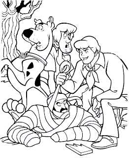 scooby doo coloring pages