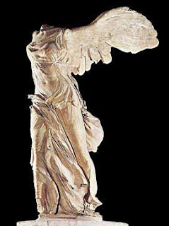 Victoria de Samotracia. Escultura helenistica. Grecia