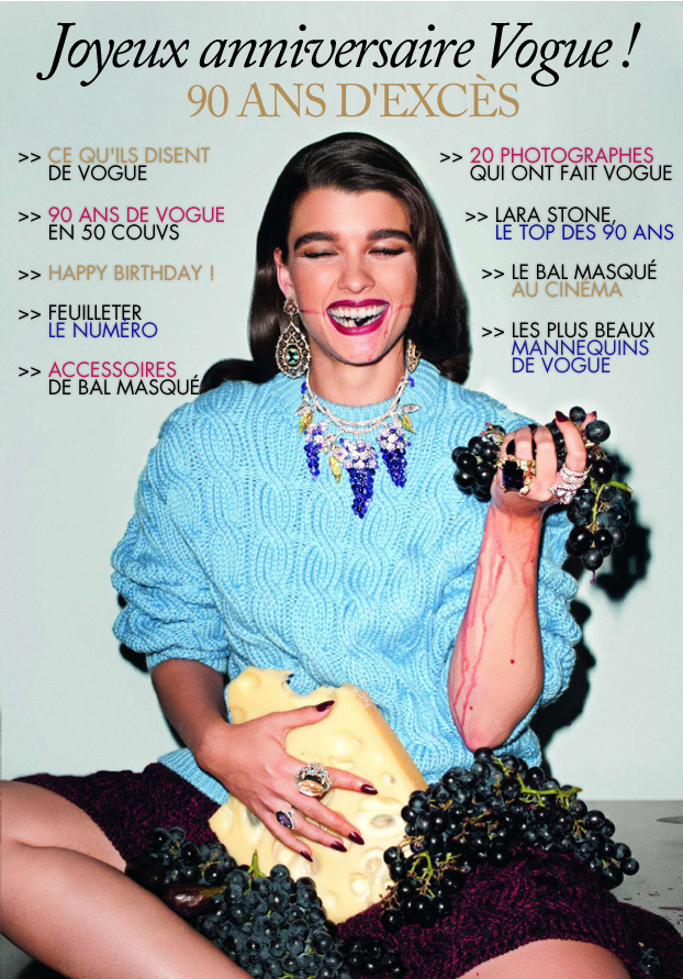 joyeux anniversaire vogue!