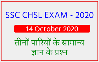 SSC CHSL EXAM - 14 October 2020 All Shift Free PDF Download