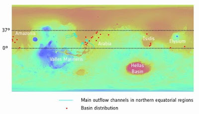 Mars Pernah Memiliki Sistem Danau Bawah Tanah Yang Luas