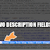 Why Blogspot Gives Two Description Fields To Edit?