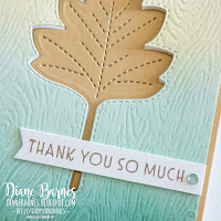 Leaf themed cards using Stampin Up Stitched Leaves and All Together paper. Sentiments from Biggest Wish, Inspired Thoughts & Peaceful Moments stamp sets. Cards by Di Barnes - Independent Demonstrator in Sydney Australia - colourmehappy - die cutting - clean and simple cards