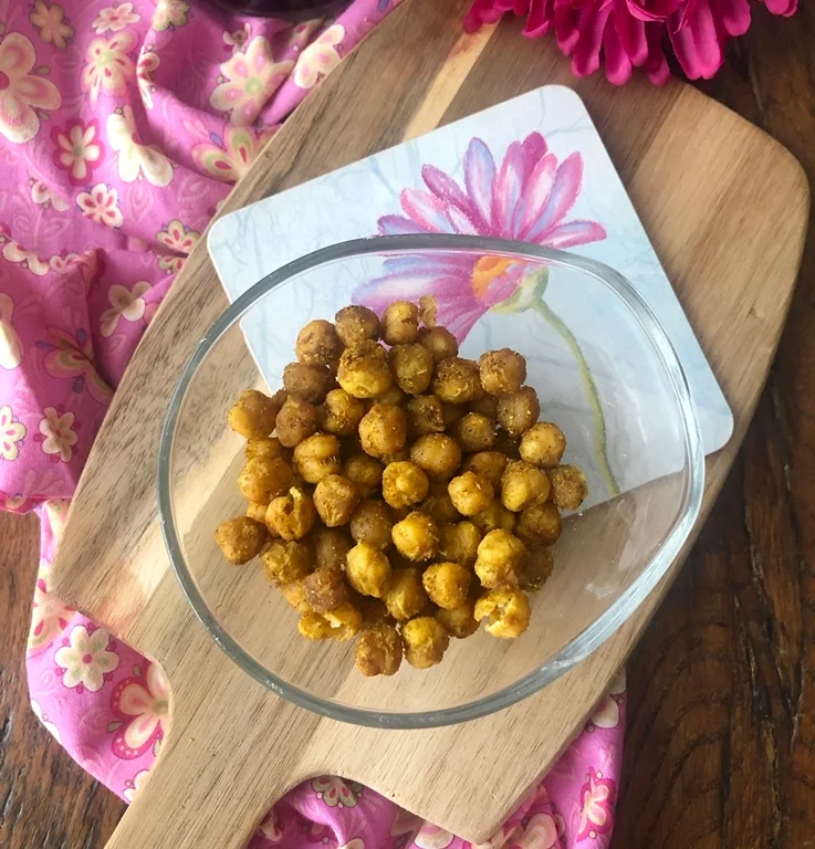 Aperitivo de garbanzos al curry