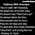 Walking With Grandpa | Grand Father Quotes in English