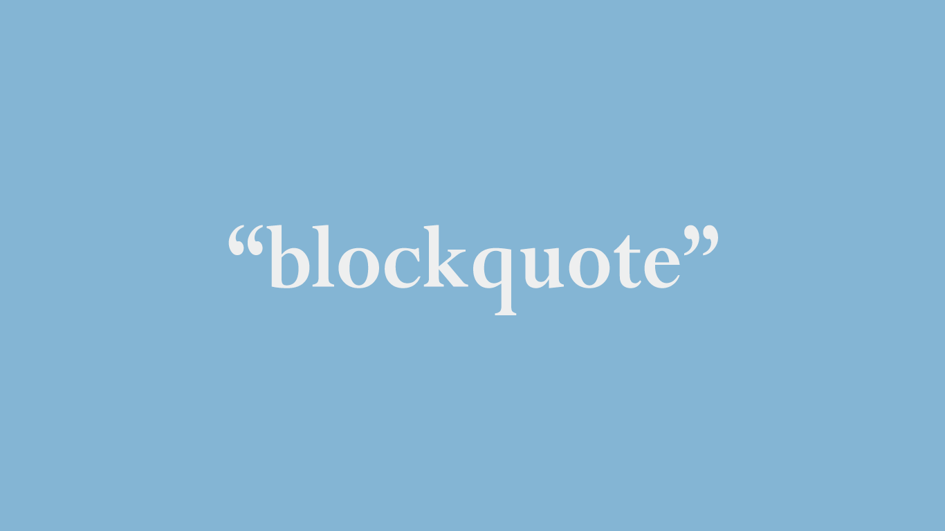 Cara Membuat Blockquote Keren dengan CSS