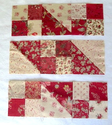 Jacob's ladder quilt block