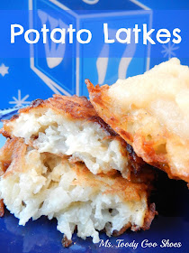 Potato Latkes: These are SO yummy! ---- by Ms. Toody Goo Shoes